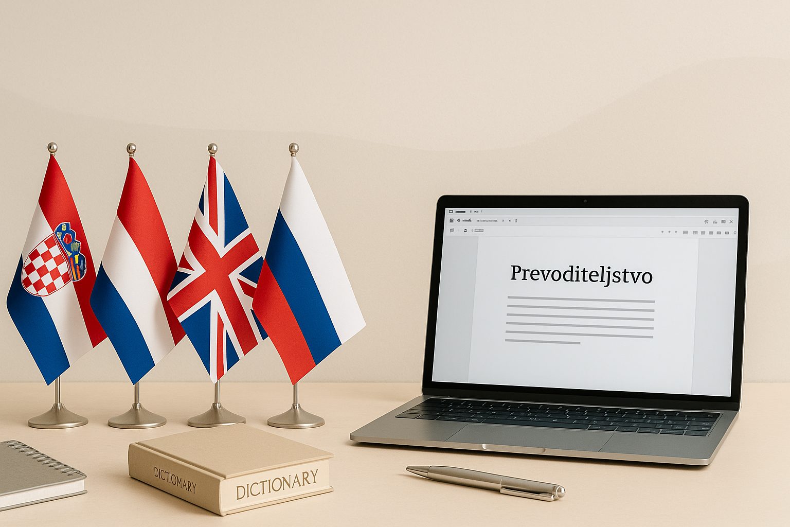 Ovjereni prijevodi nizozemski, engleski, ruski jezik